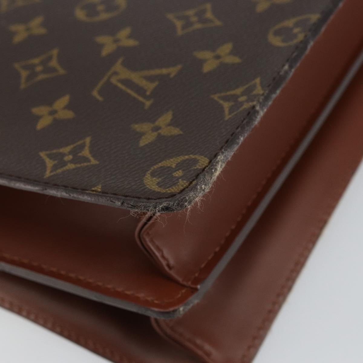 LOUIS VUITTON Monogram Concorde Hand Bag M51190 LV Auth 145931