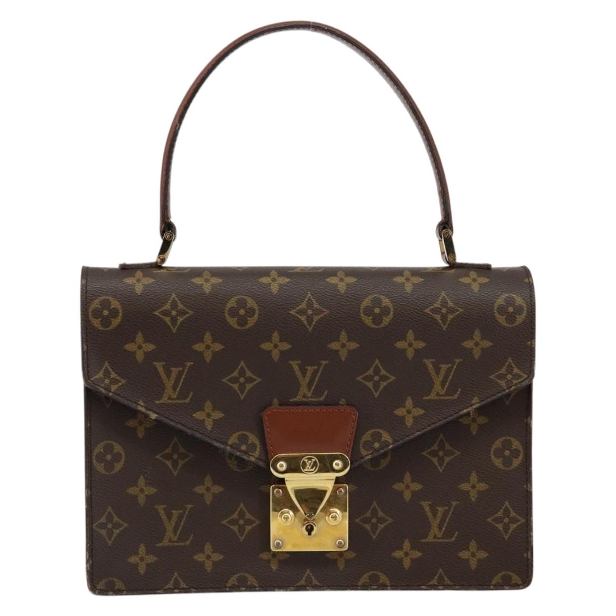 LOUIS VUITTON Monogram Concorde Hand Bag M51190 LV Auth 145931