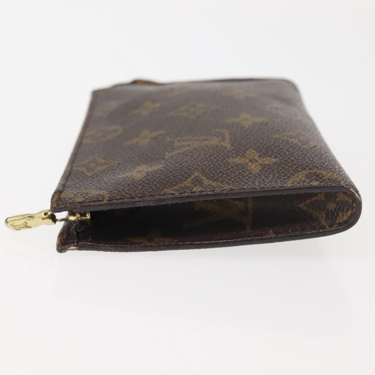 LOUIS VUITTON Monogram Bucket PM Accessory Pouch LV Auth 145932