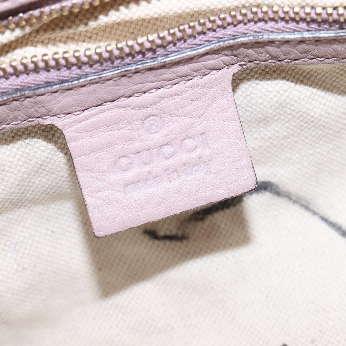 GUCCI GG Canvas Boston Bag 2way Beige Gold 269876 Auth 145953