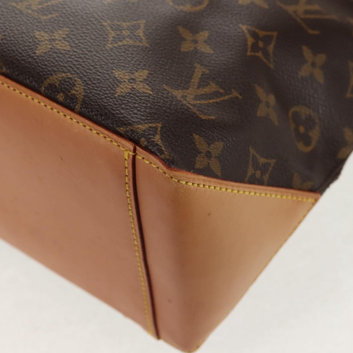 LOUIS VUITTON Monogram Cabas Piano Tote Bag M51148 LV Auth 145963V