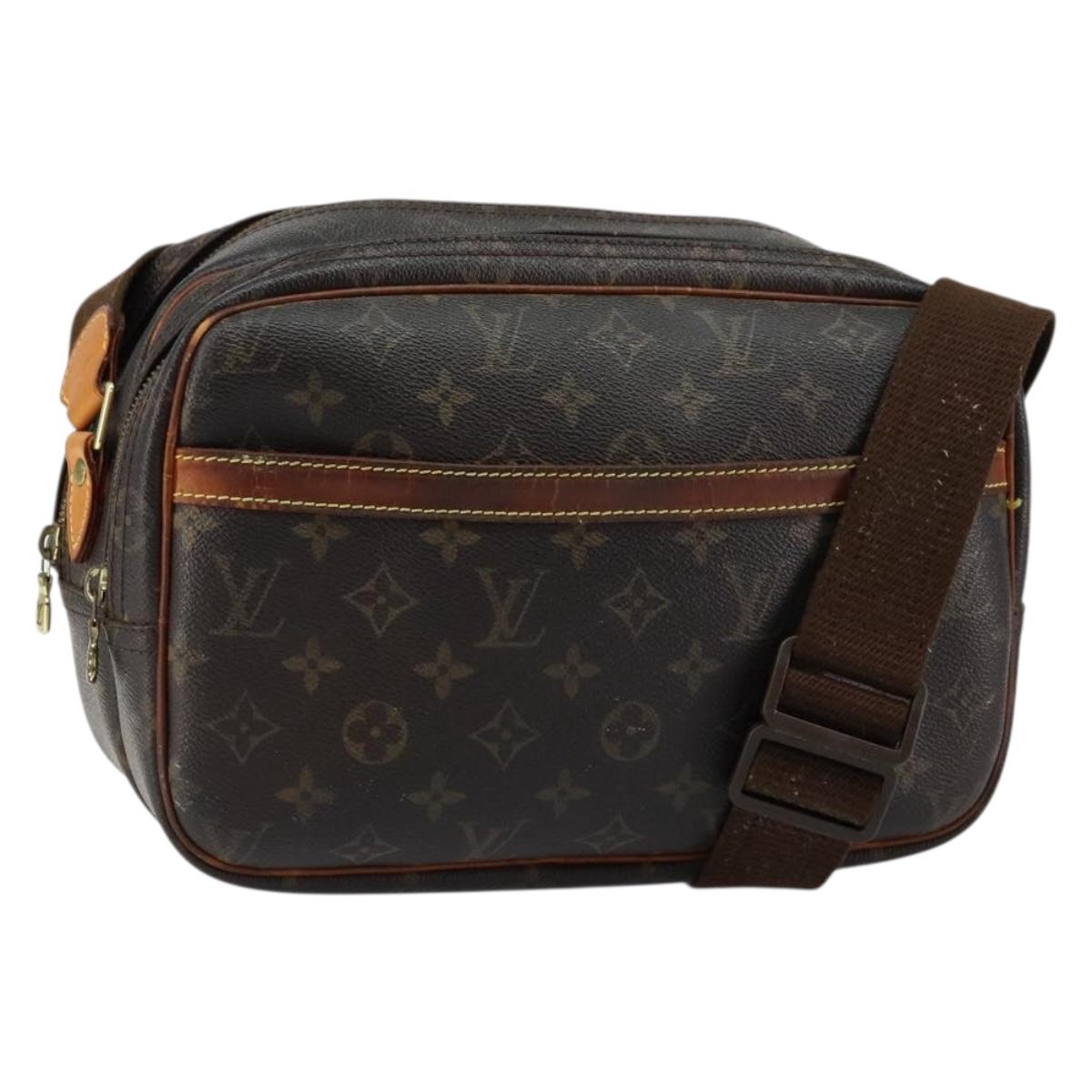 LOUIS VUITTON Monogram Reporter PM Shoulder Bag M45254 LV Auth 145964