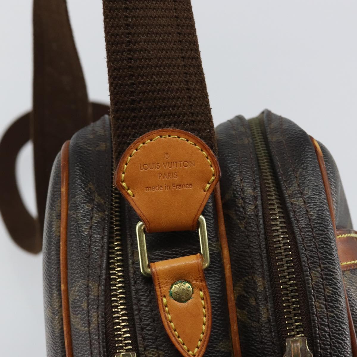 LOUIS VUITTON Monogram Reporter PM Shoulder Bag M45254 LV Auth 145964