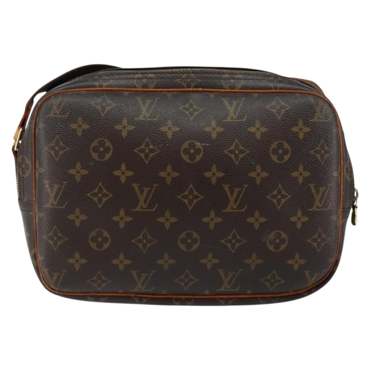 LOUIS VUITTON Monogram Reporter PM Shoulder Bag M45254 LV Auth 145964