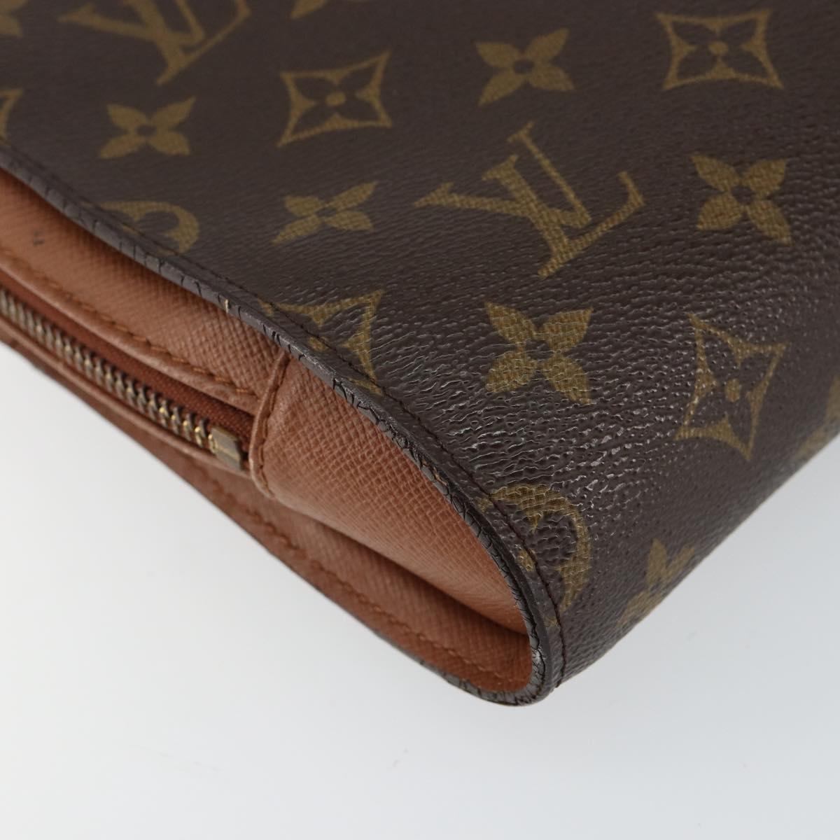 LOUIS VUITTON Monogram Orsay Clutch Bag M51790 LV Auth 145976