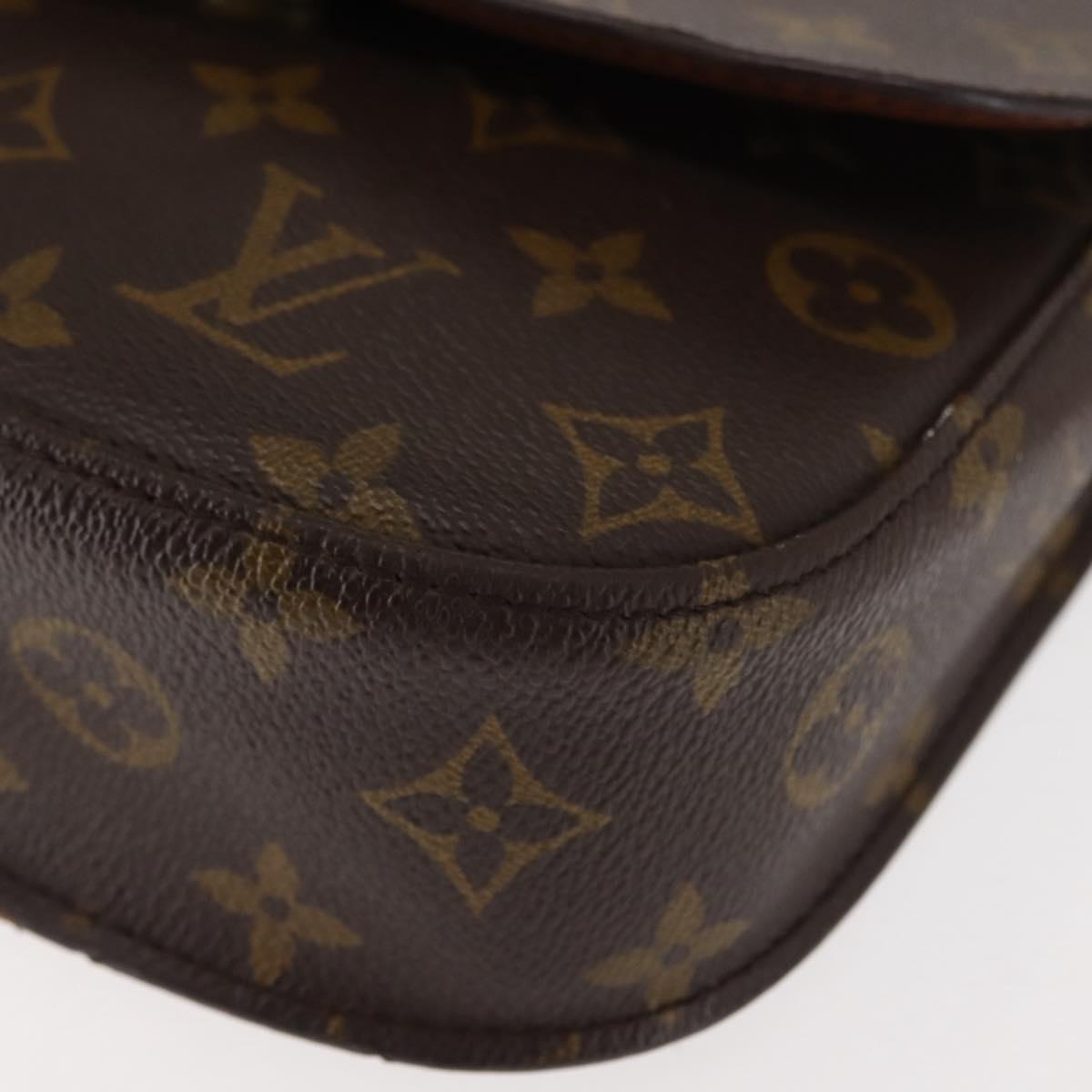 LOUIS VUITTON Monogram Saint Cloud MM Shoulder Bag M51243 LV Auth 145980