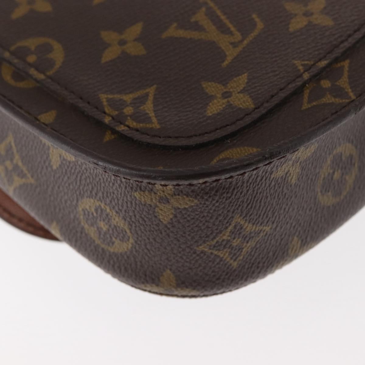 LOUIS VUITTON Monogram Saint Cloud MM Shoulder Bag M51243 LV Auth 145980