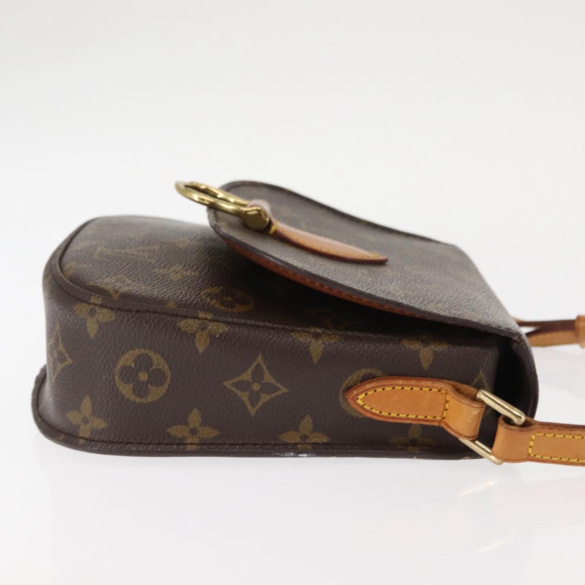 LOUIS VUITTON Monogram Saint Cloud MM Shoulder Bag M51243 LV Auth 145980