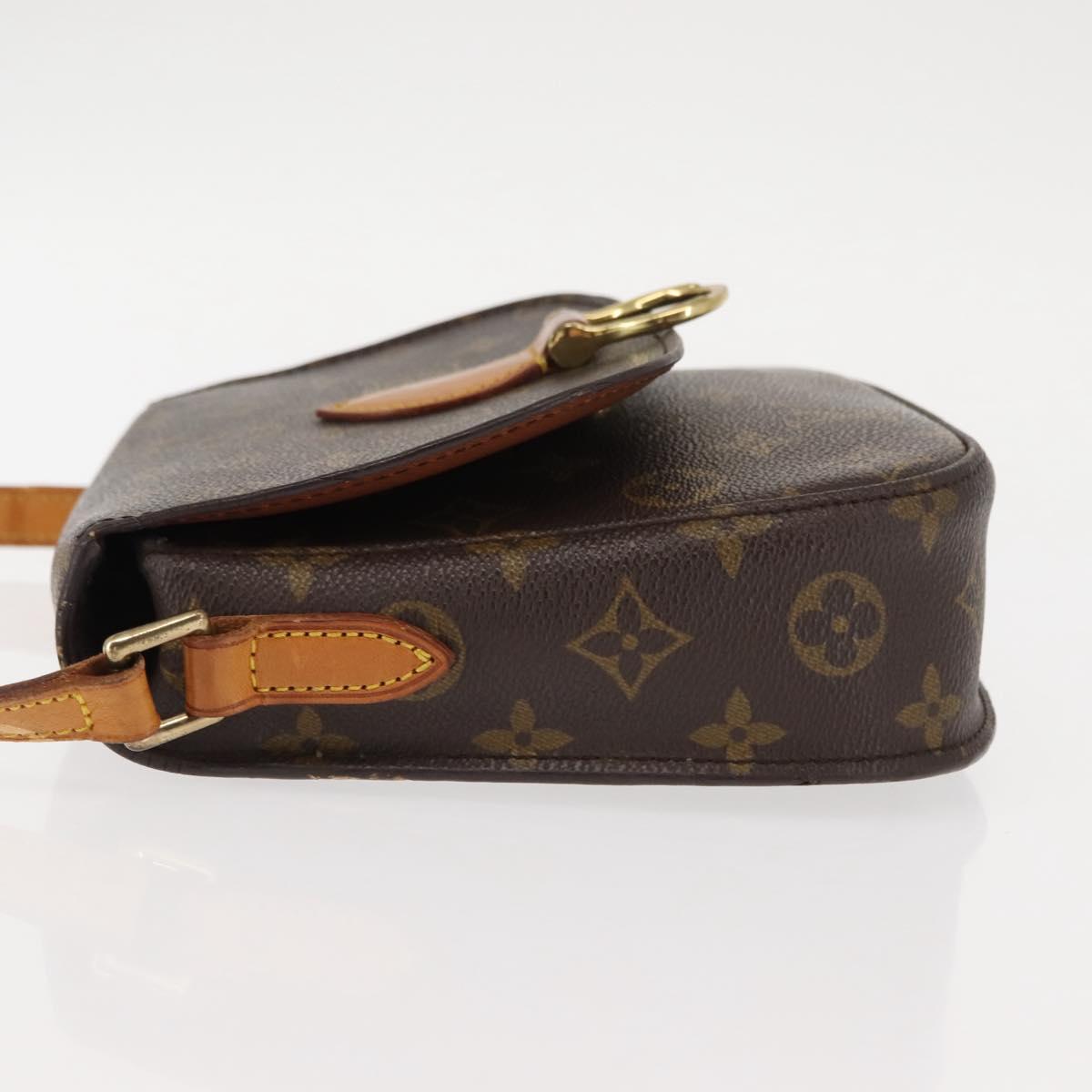 LOUIS VUITTON Monogram Saint Cloud MM Shoulder Bag M51243 LV Auth 145980