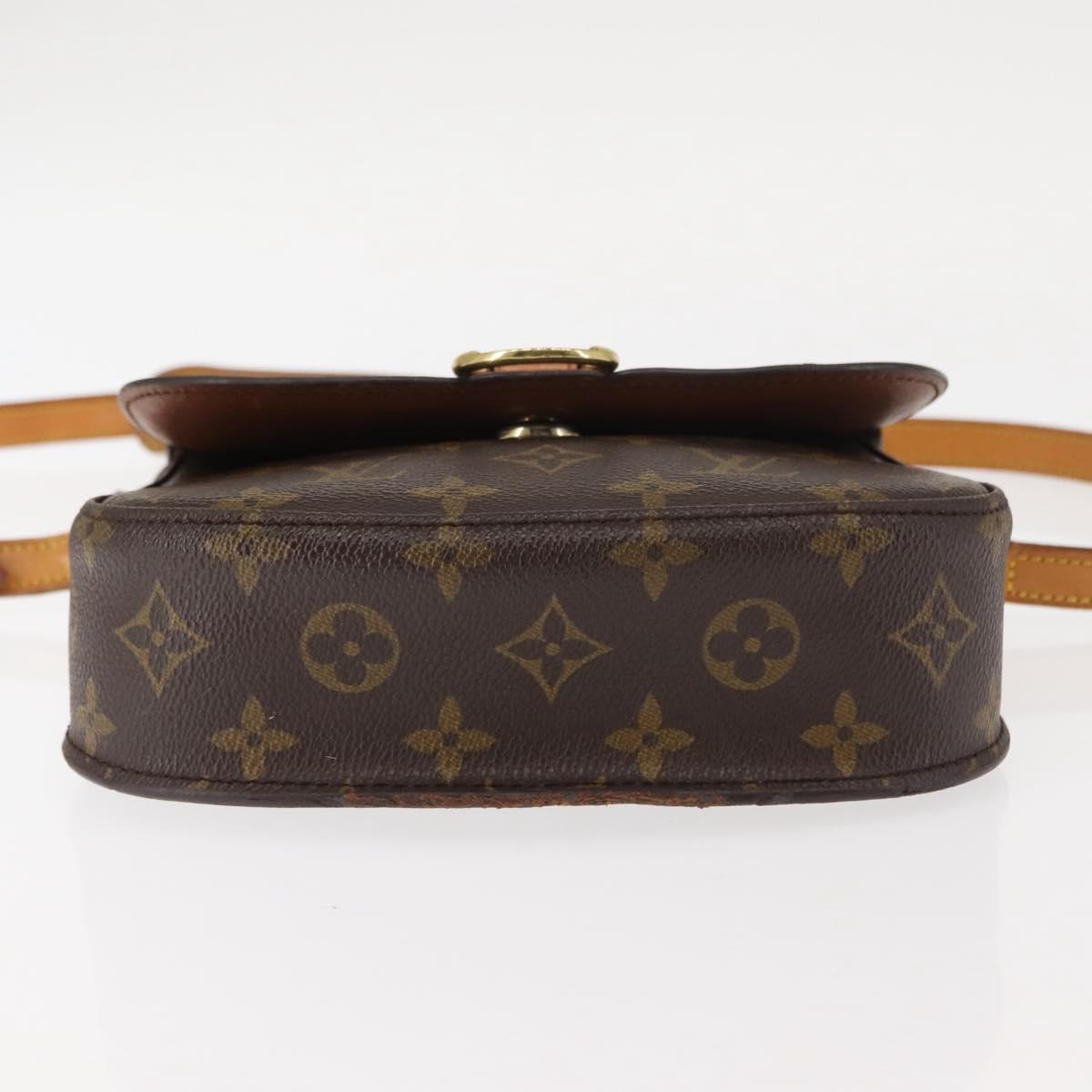 LOUIS VUITTON Monogram Saint Cloud MM Shoulder Bag M51243 LV Auth 145980