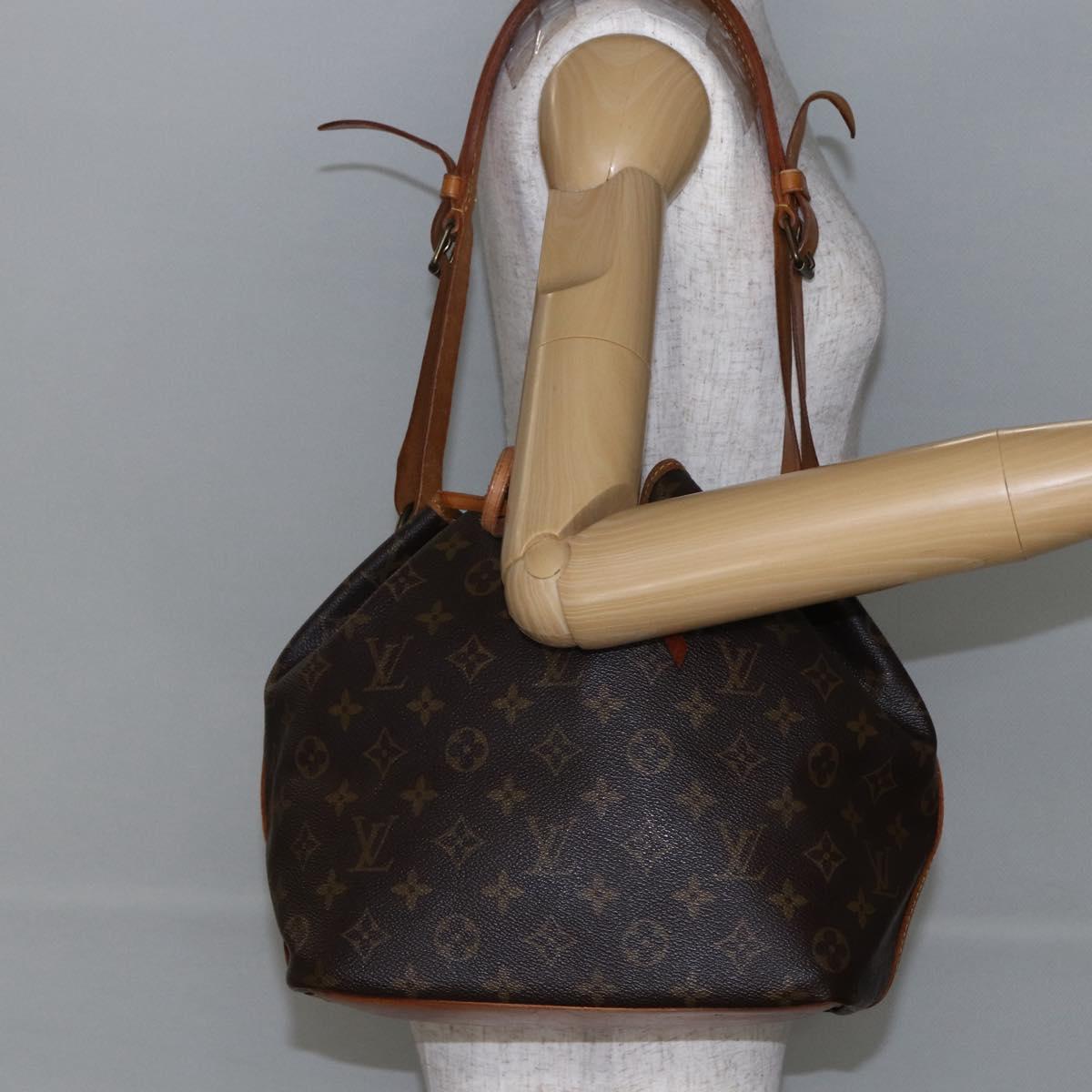LOUIS VUITTON Monogram Petit Noe Shoulder Bag M42226 LV Auth 145981