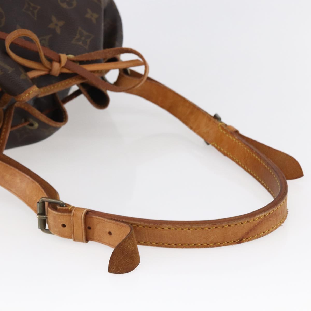 LOUIS VUITTON Monogram Petit Noe Shoulder Bag M42226 LV Auth 145981