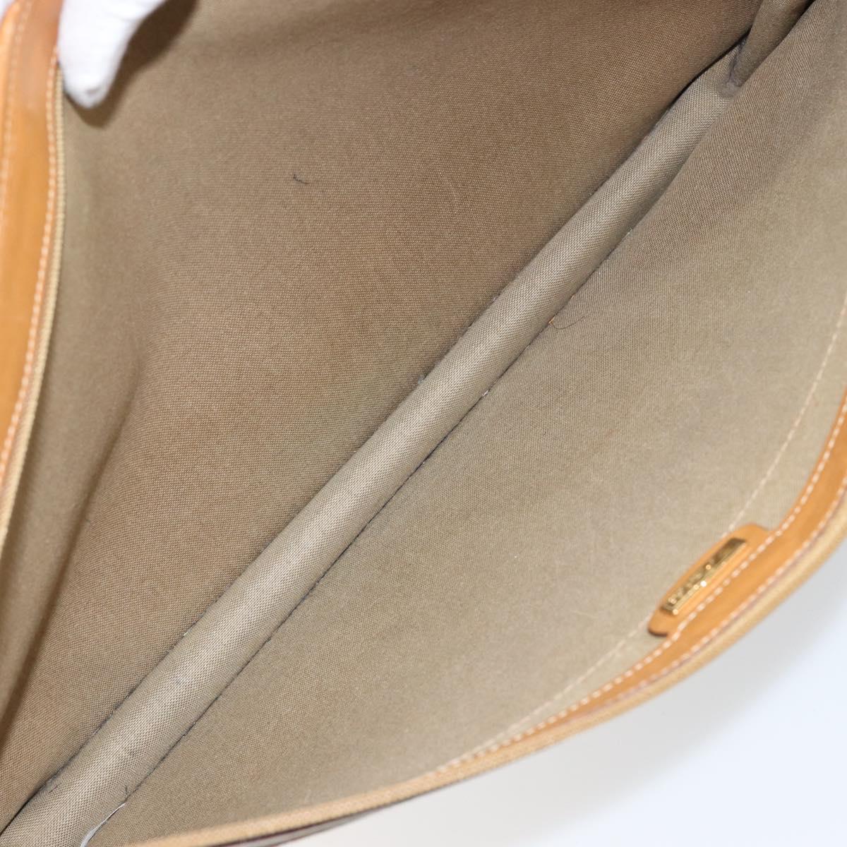 GUCCI Micro GG Supreme Web Sherry Line Bag PVC Beige 017 115 4126 Auth 146005