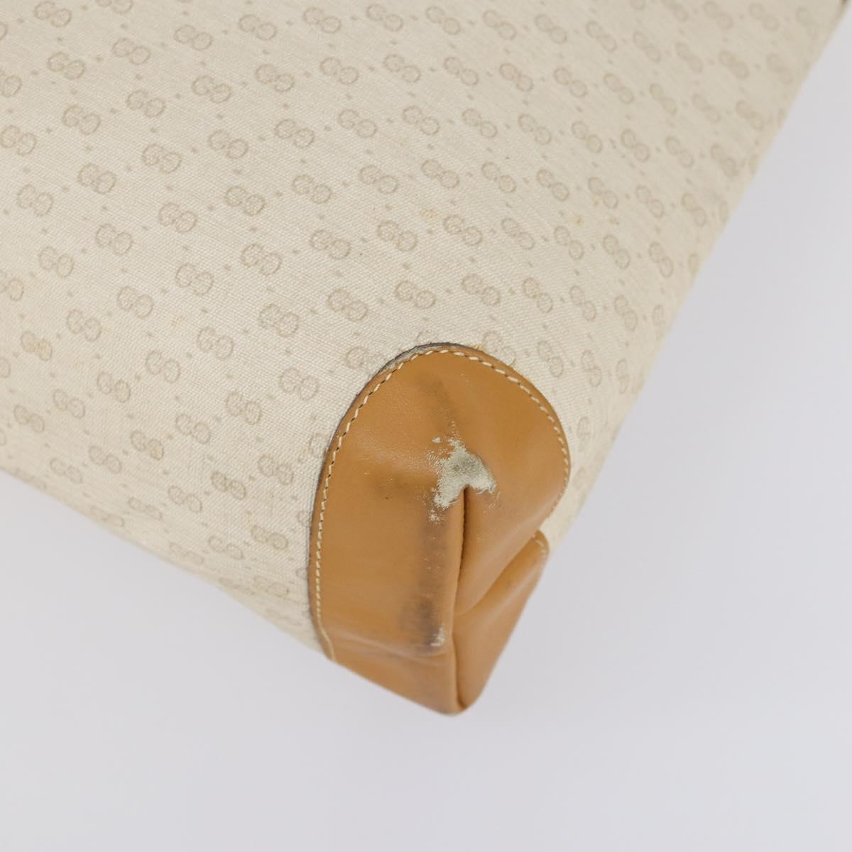 GUCCI Micro GG Supreme Web Sherry Line Bag PVC Ivory 002 39 0215 Auth 146006