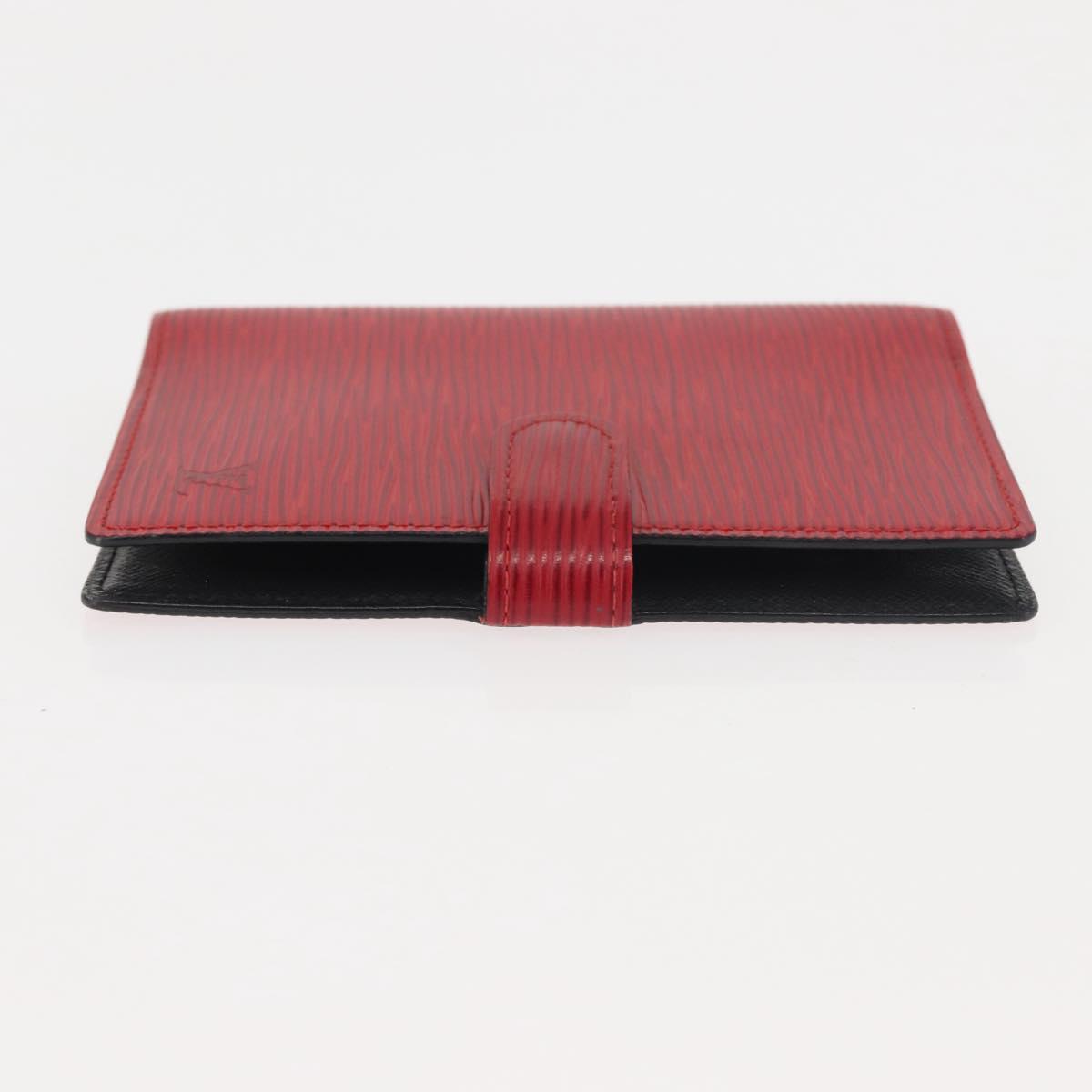 LOUIS VUITTON Epi Agenda PM Day Planner Cover Red R20057 LV Auth 146024