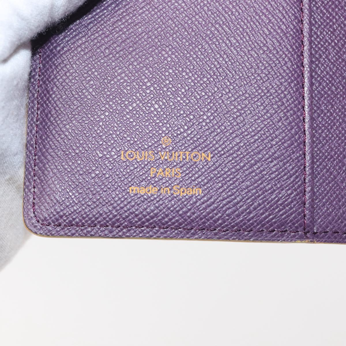 LOUIS VUITTON Epi Agenda PM Day Planner Cover Yellow R20059 LV Auth 146025