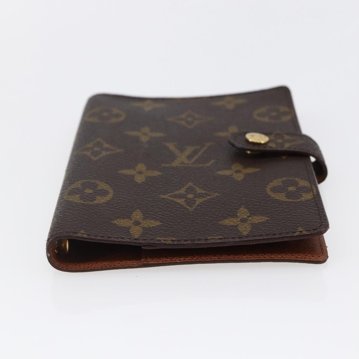 LOUIS VUITTON Monogram Agenda PM Day Planner Cover R20005 LV Auth 146028