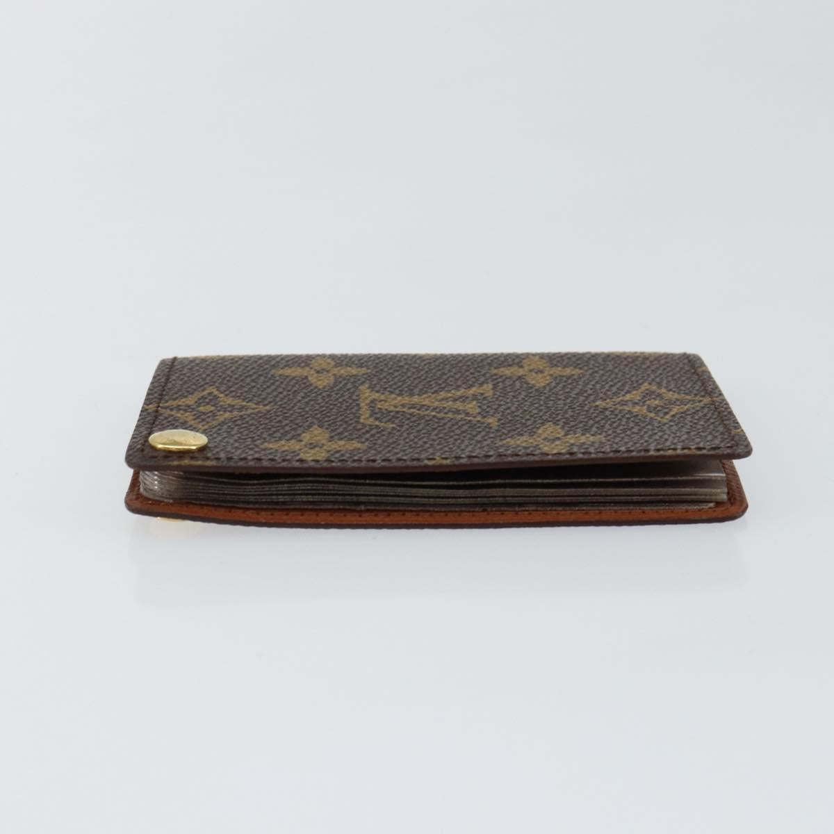 LOUIS VUITTON Monogram Porto Cartes Crdit Pression Card Case M60937 Auth 146035