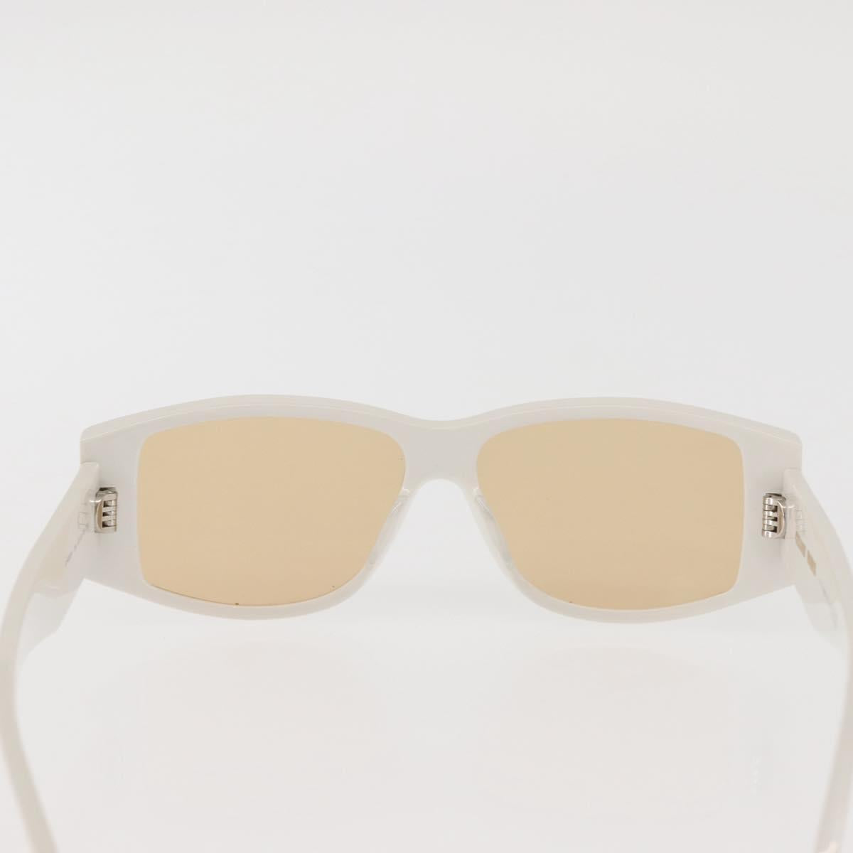 CELINE Triomphe Sunglasses plastic White CL40227U Auth 146039