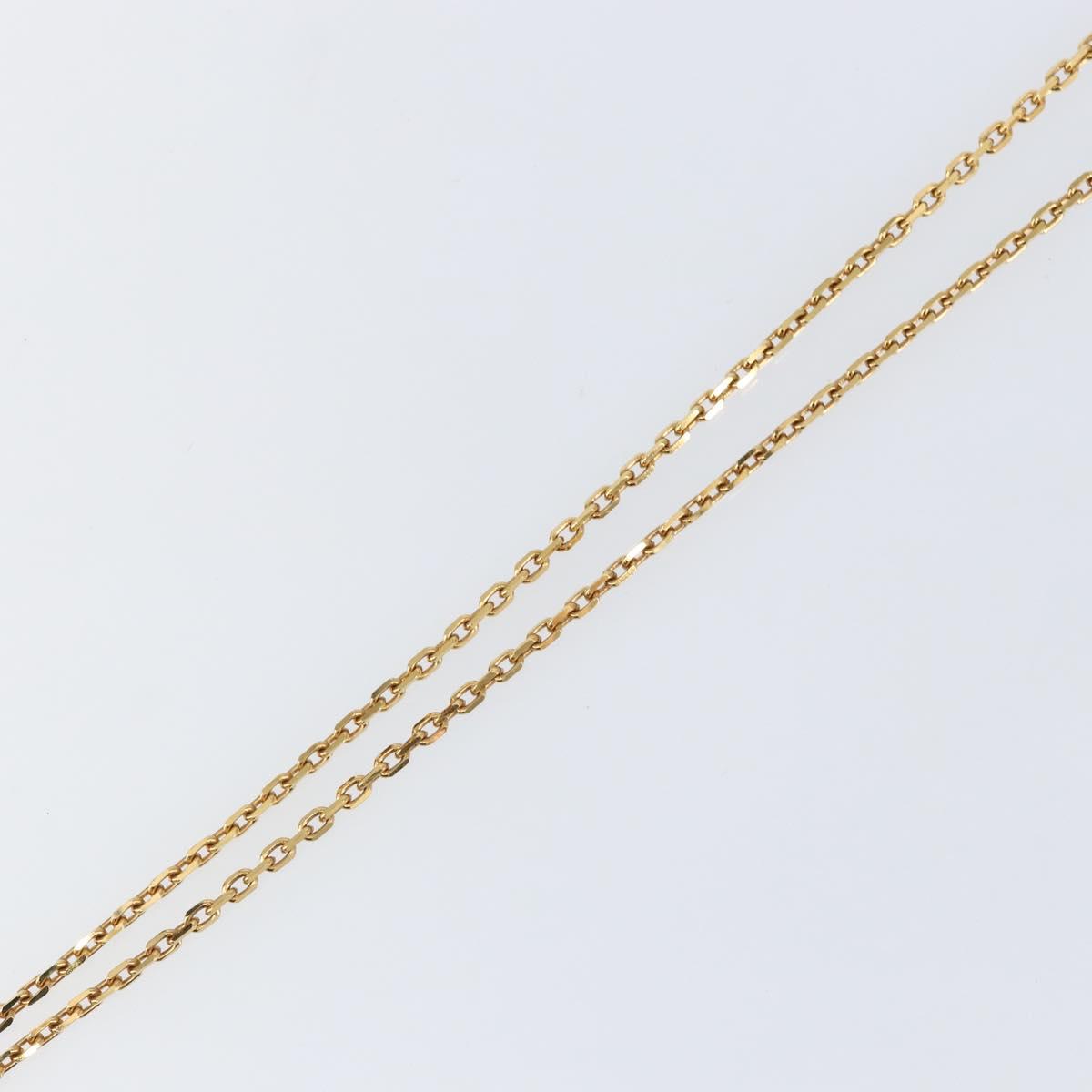 LOUIS VUITTON Pandantif Magnetic Necklace metal Gold Tone M66406 LV Auth 146041