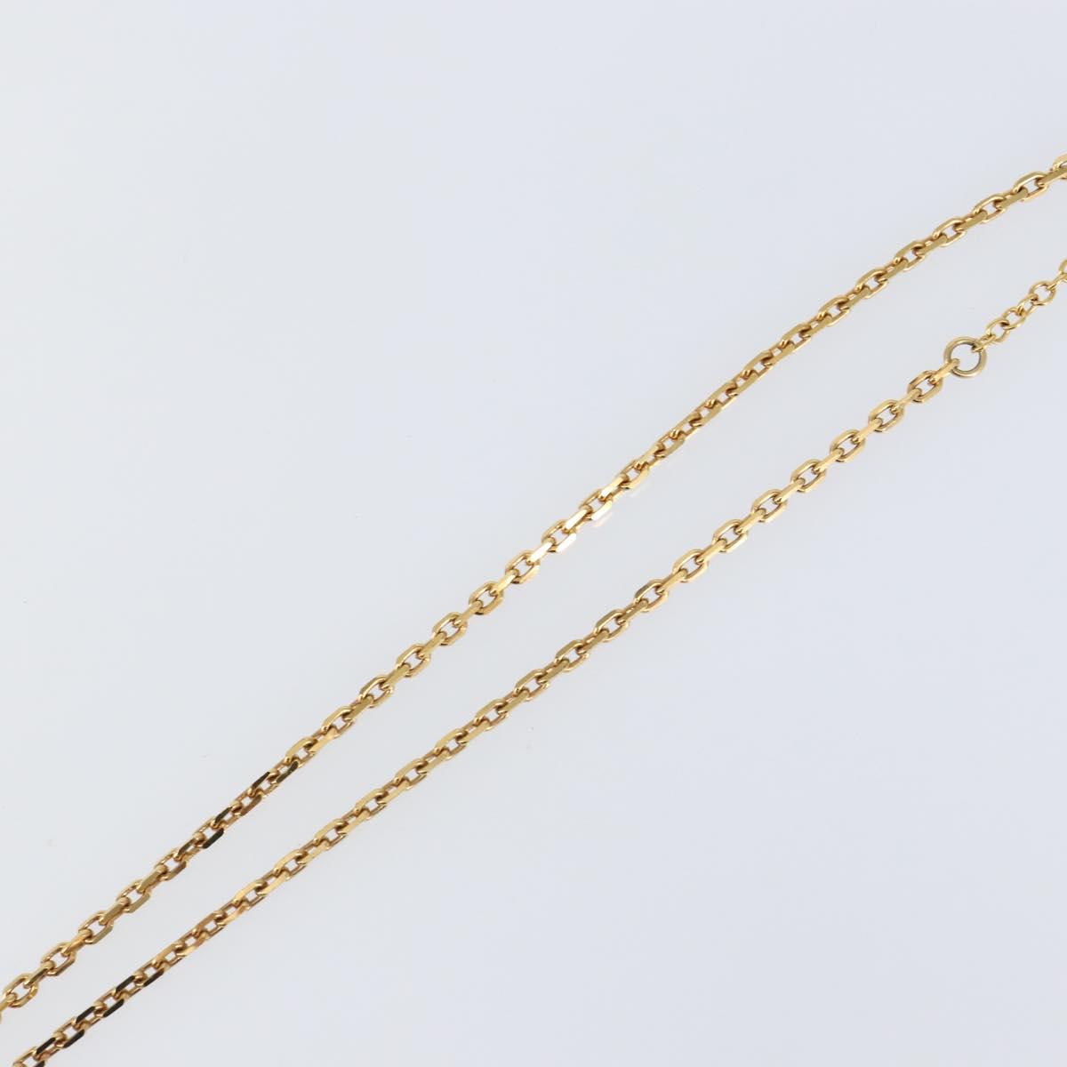 LOUIS VUITTON Pandantif Magnetic Necklace metal Gold Tone M66406 LV Auth 146041