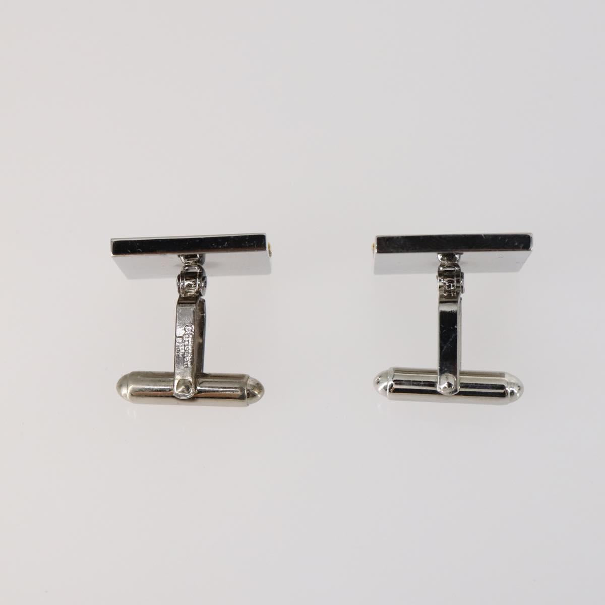 Christian Dior Nek Tie Pin Cuffs metal 2Set Gold Tone Auth 146047