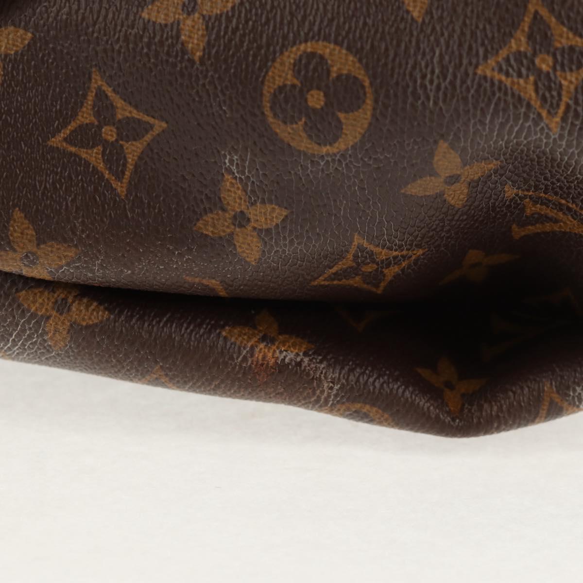 LOUIS VUITTON Monogram Pallas Hand Bag M41175 LV Auth 146084