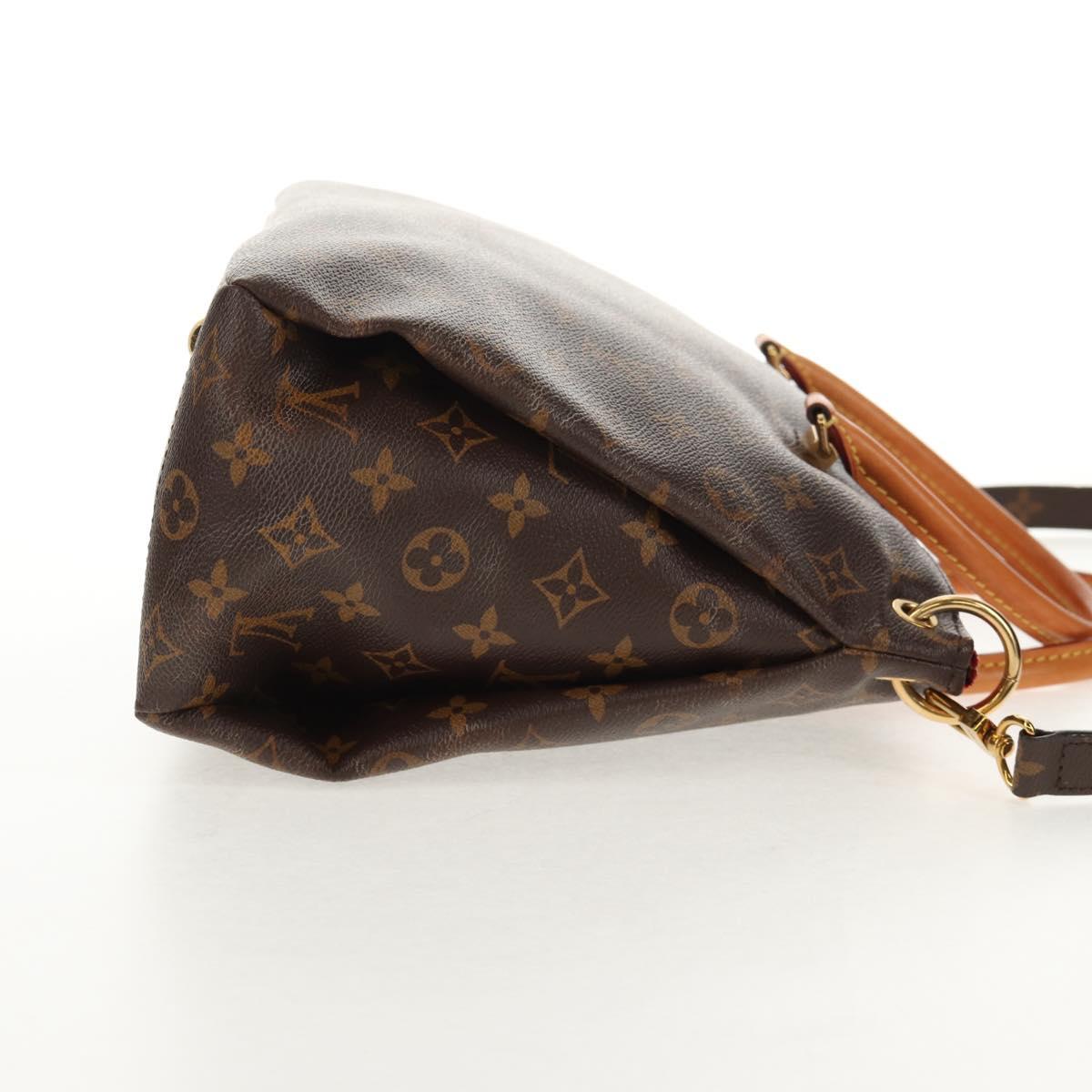 LOUIS VUITTON Monogram Pallas Hand Bag M41175 LV Auth 146084