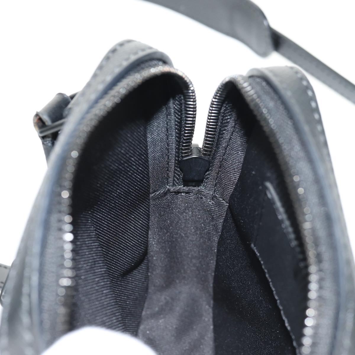 LOUIS VUITTON Taiga Rainbow Danube Messenger Bag Black M30332 LV Auth 146086M