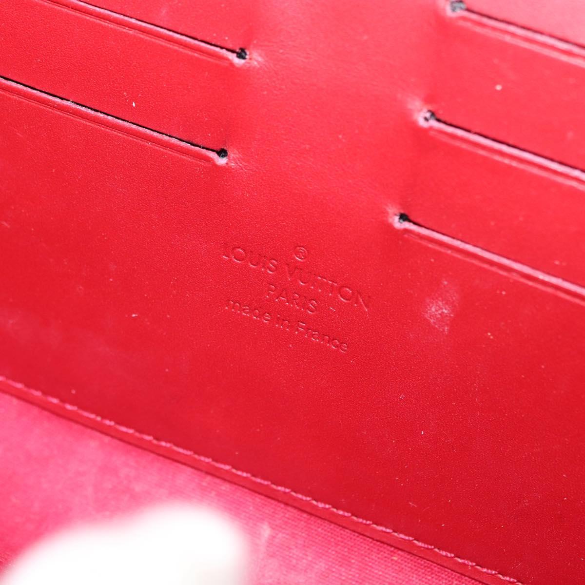 LOUIS VUITTON Monogram Vernis Rossmore MM Bag Pomme D'amour M91550 Auth 146113