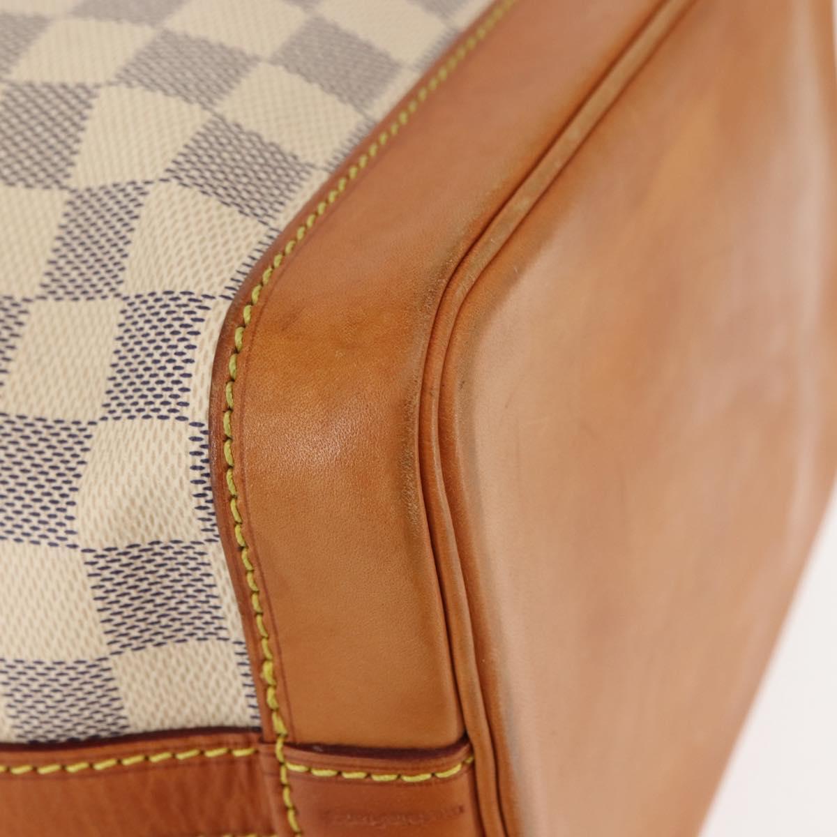 LOUIS VUITTON Damier Azur Noe BB Shoulder Bag N41220 LV Auth 146114