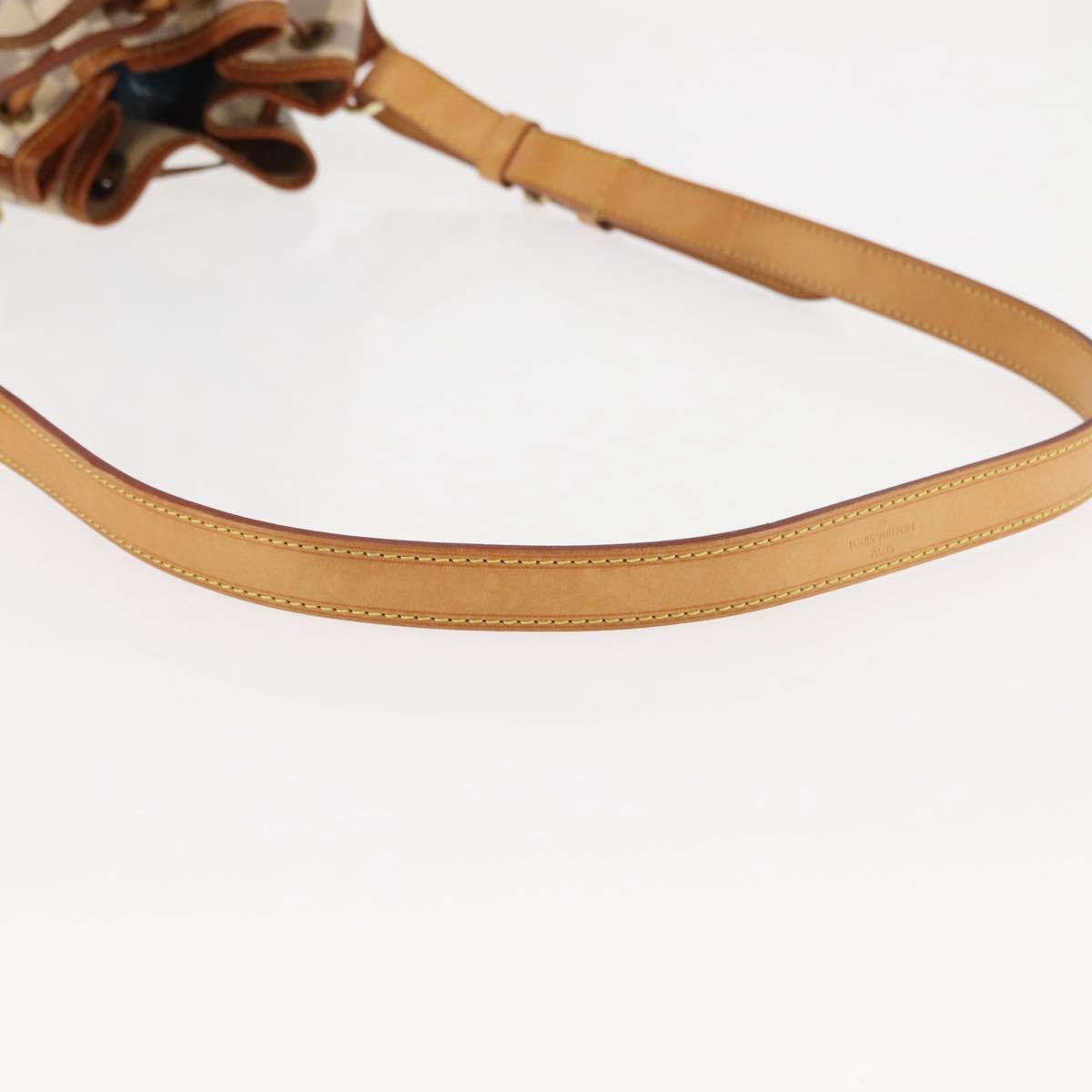 LOUIS VUITTON Damier Azur Noe BB Shoulder Bag N41220 LV Auth 146114