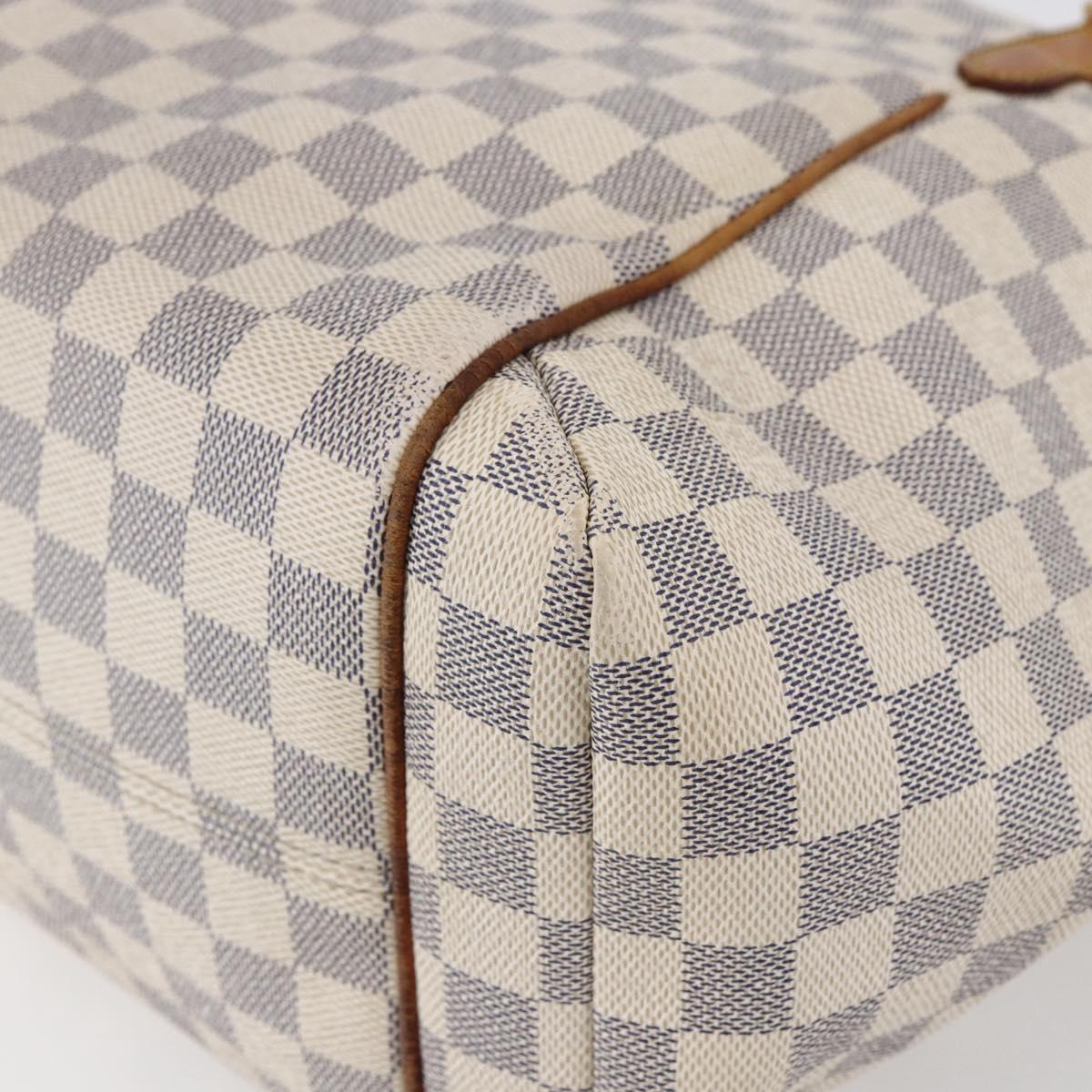 LOUIS VUITTON Damier Azur Totally MM Tote Bag N51262 LV Auth 146115