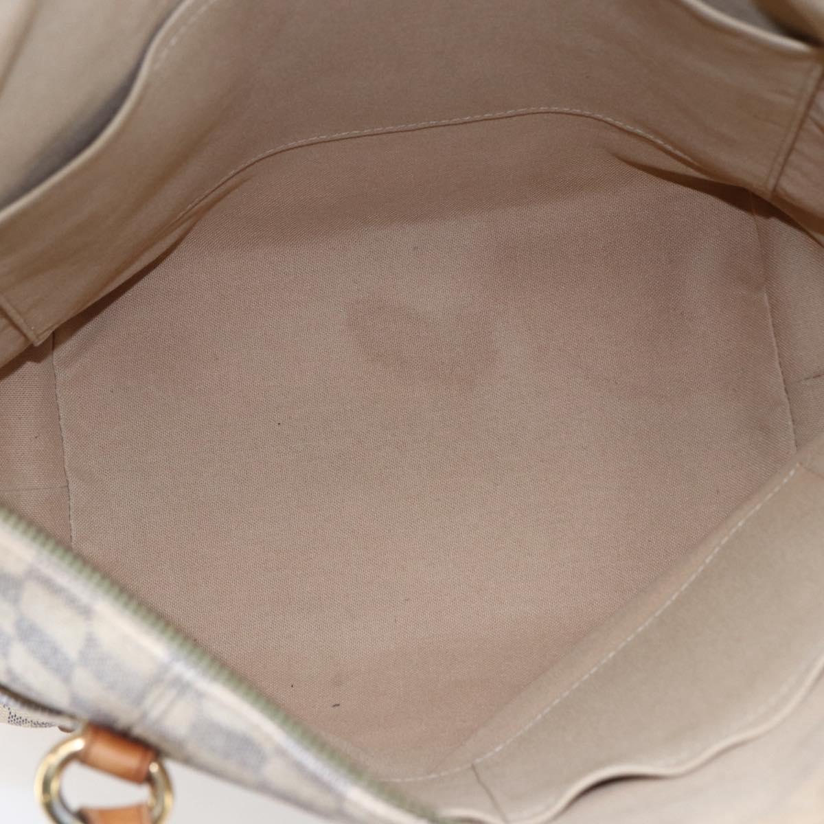 LOUIS VUITTON Damier Azur Totally MM Tote Bag N51262 LV Auth 146115