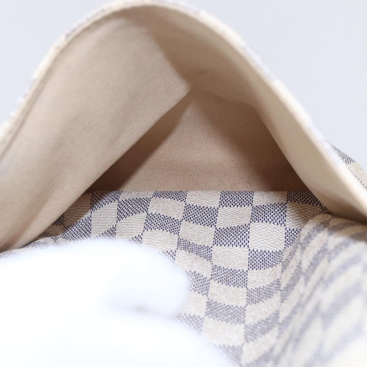 LOUIS VUITTON Damier Azur Totally MM Tote Bag N51262 LV Auth 146115