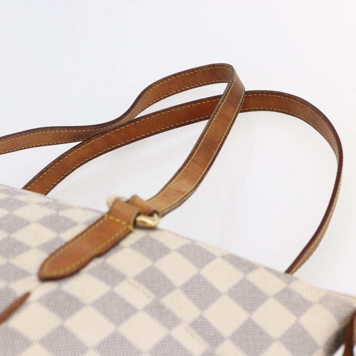 LOUIS VUITTON Damier Azur Totally MM Tote Bag N51262 LV Auth 146115