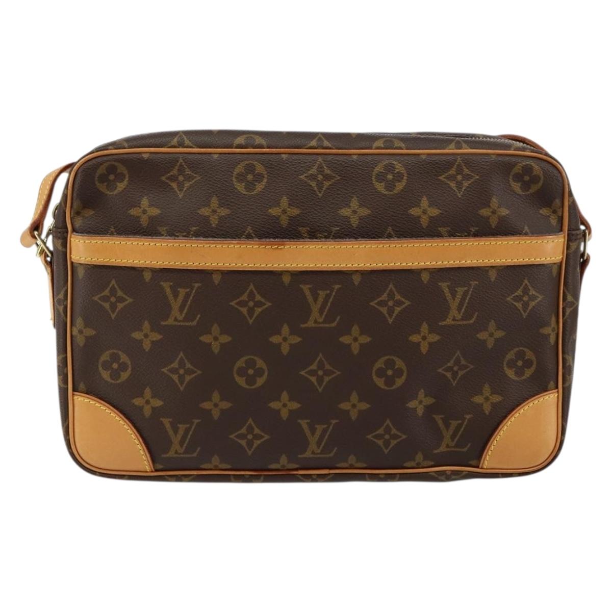 LOUIS VUITTON Monogram Trocadero 30 Shoulder Bag M51272 LV Auth 146117