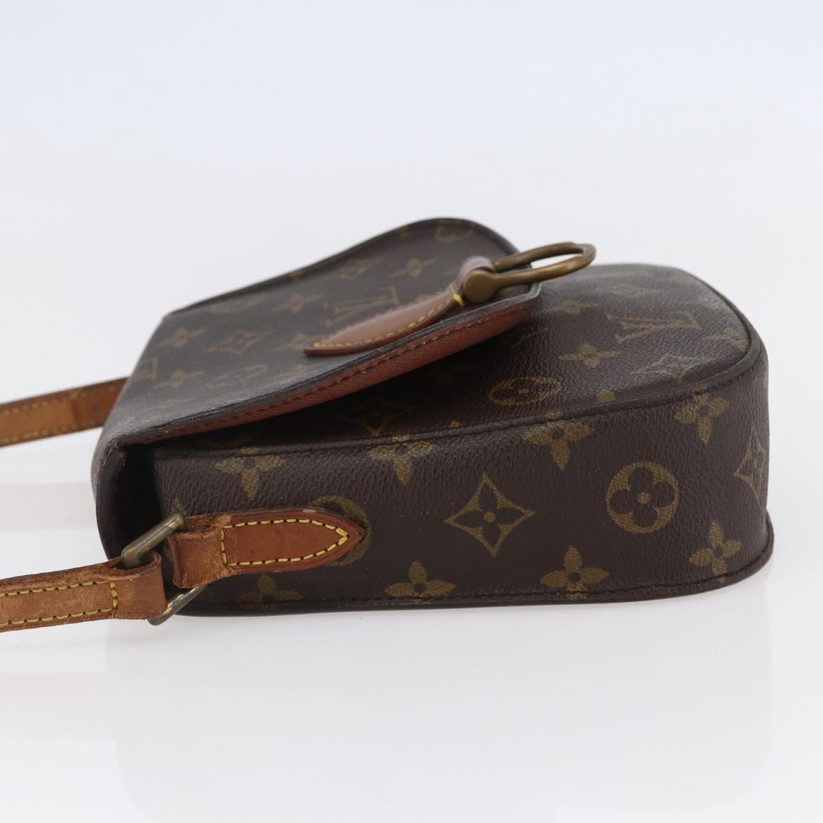 LOUIS VUITTON Monogram Saint Cloud MM Shoulder Bag M51243 LV Auth 146118