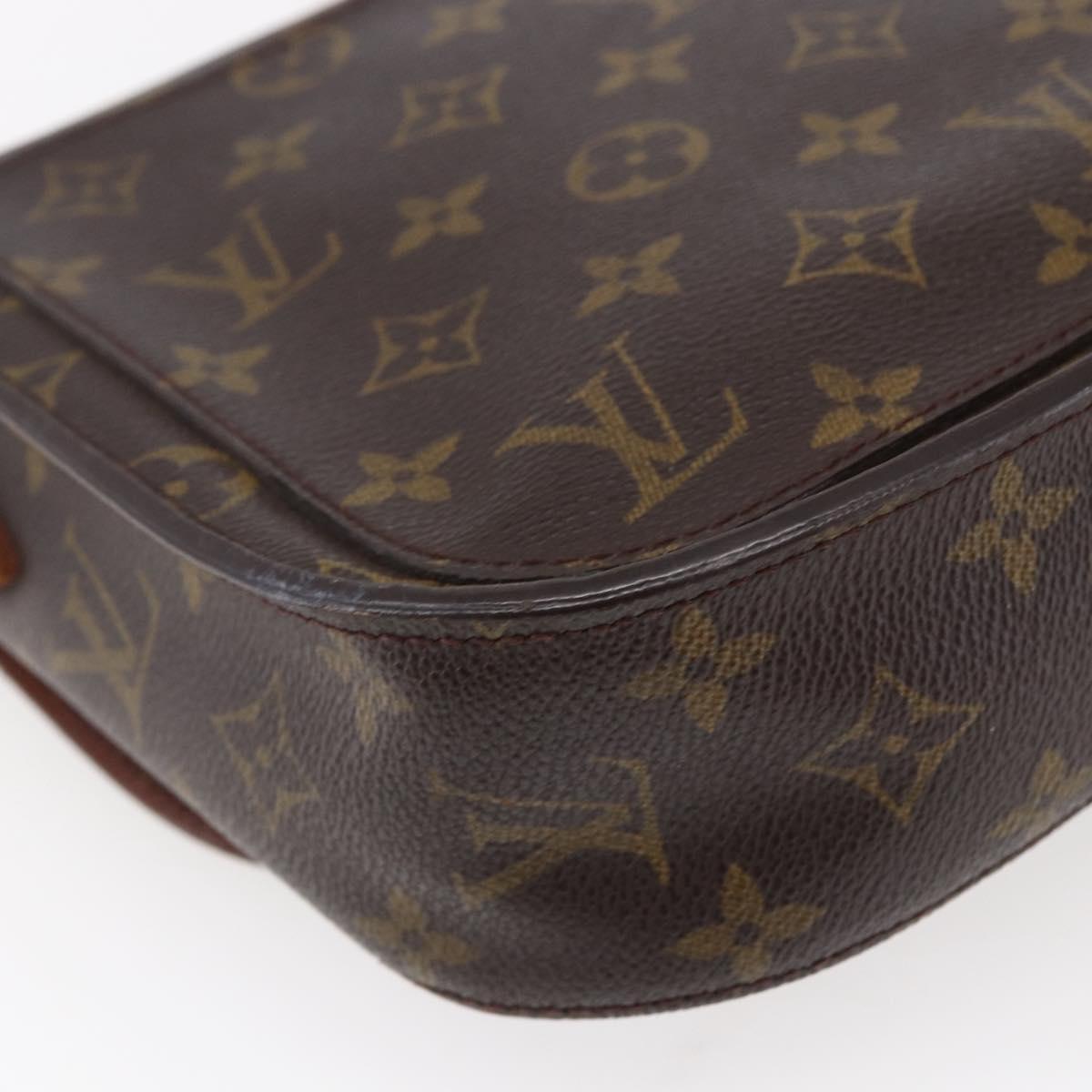 LOUIS VUITTON Monogram Saint Cloud GM Shoulder Bag M51242 LV Auth 146119