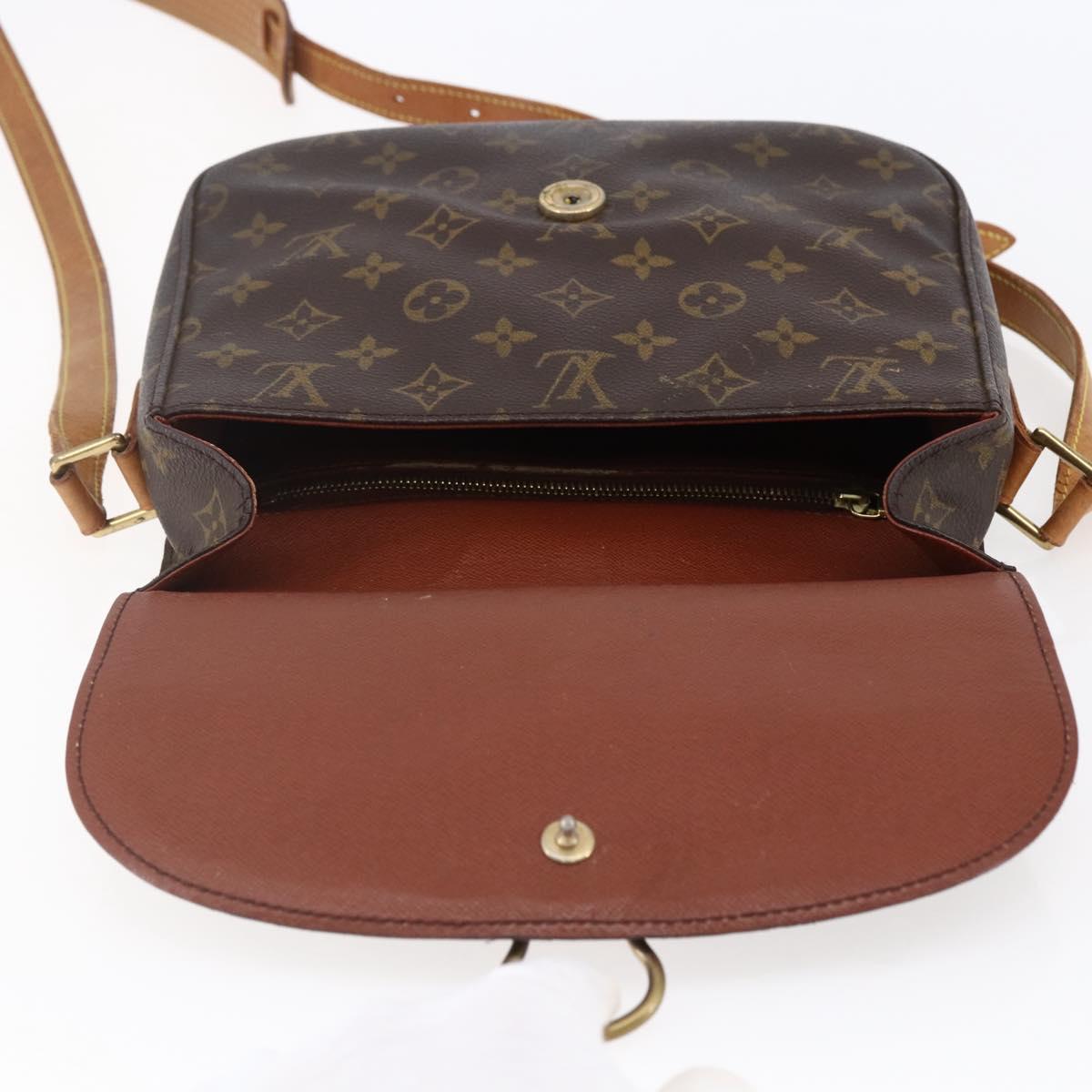LOUIS VUITTON Monogram Saint Cloud GM Shoulder Bag M51242 LV Auth 146119