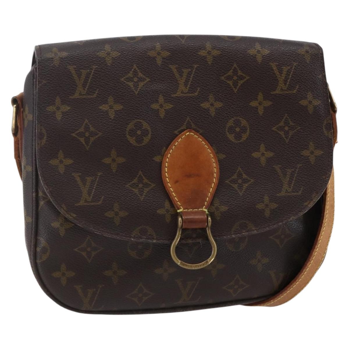 LOUIS VUITTON Monogram Saint Cloud GM Shoulder Bag M51242 LV Auth 146119