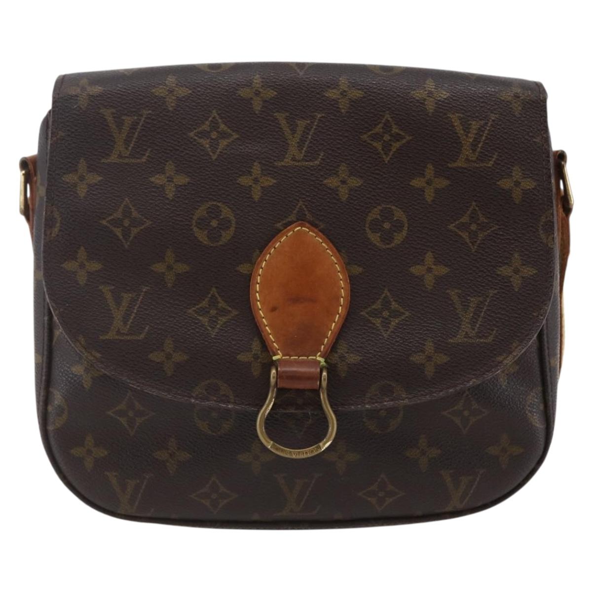 LOUIS VUITTON Monogram Saint Cloud GM Shoulder Bag M51242 LV Auth 146119