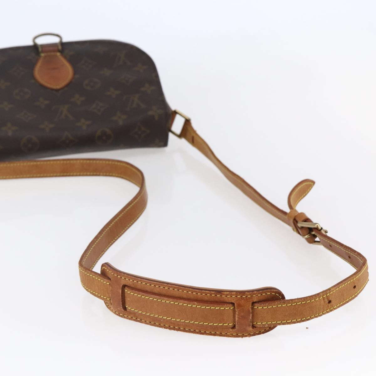 LOUIS VUITTON Monogram Saint Cloud GM Shoulder Bag M51242 LV Auth 146119