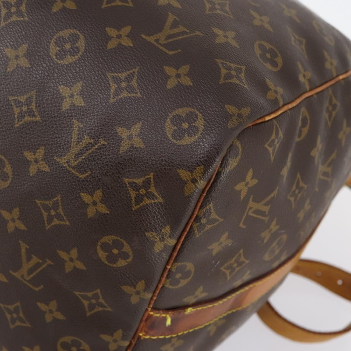 LOUIS VUITTON Monogram Keepall Bandouliere 60 Boston Bag M41412 LV Auth 146122