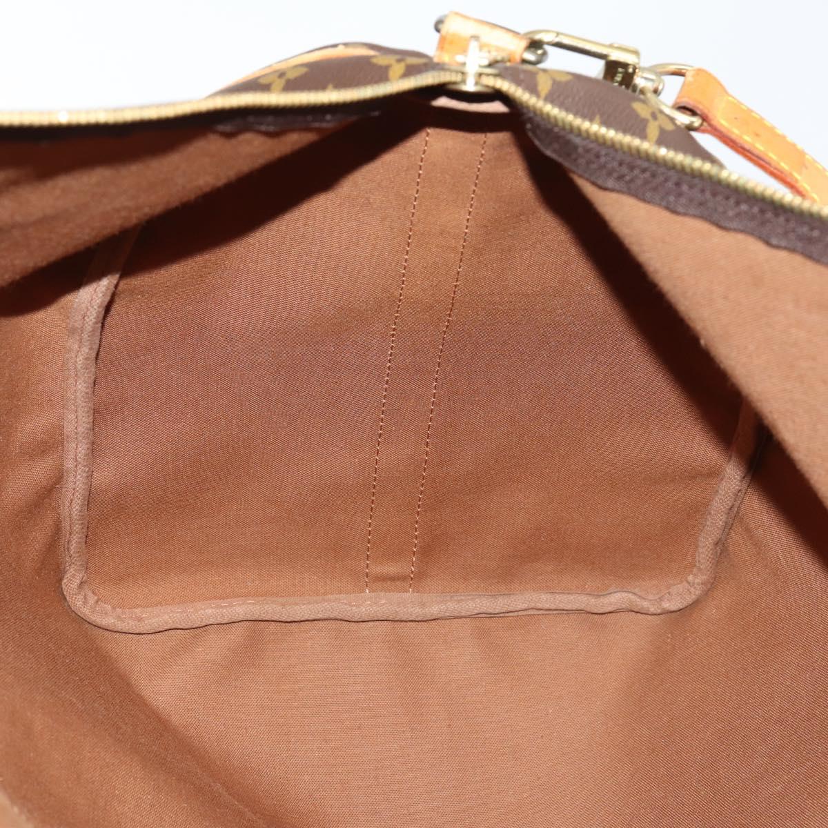 LOUIS VUITTON Monogram Keepall Bandouliere 60 Boston Bag M41412 LV Auth 146122