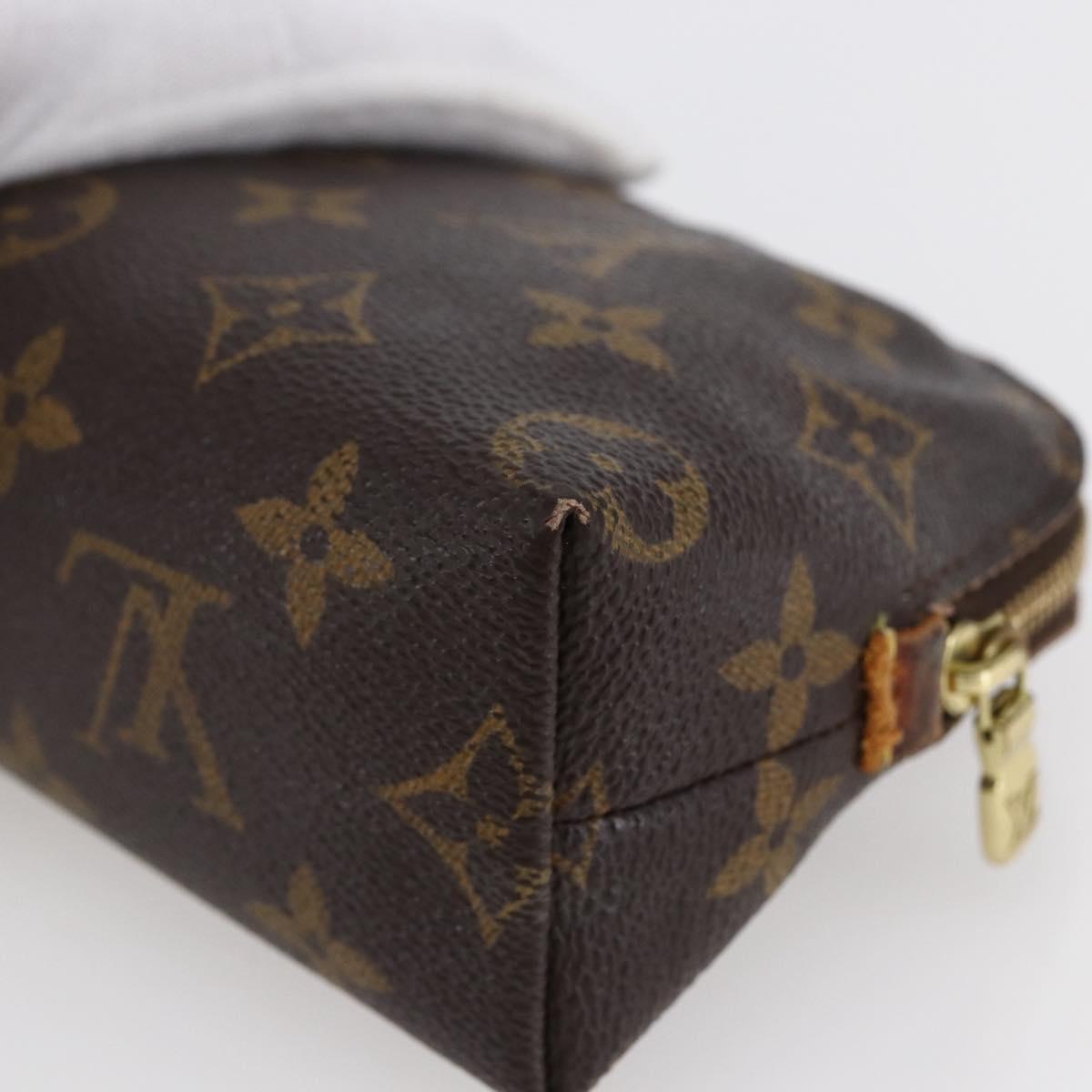 LOUIS VUITTON Monogram Pochette Cosmetic PM Pouch M43998 LV Auth 146123