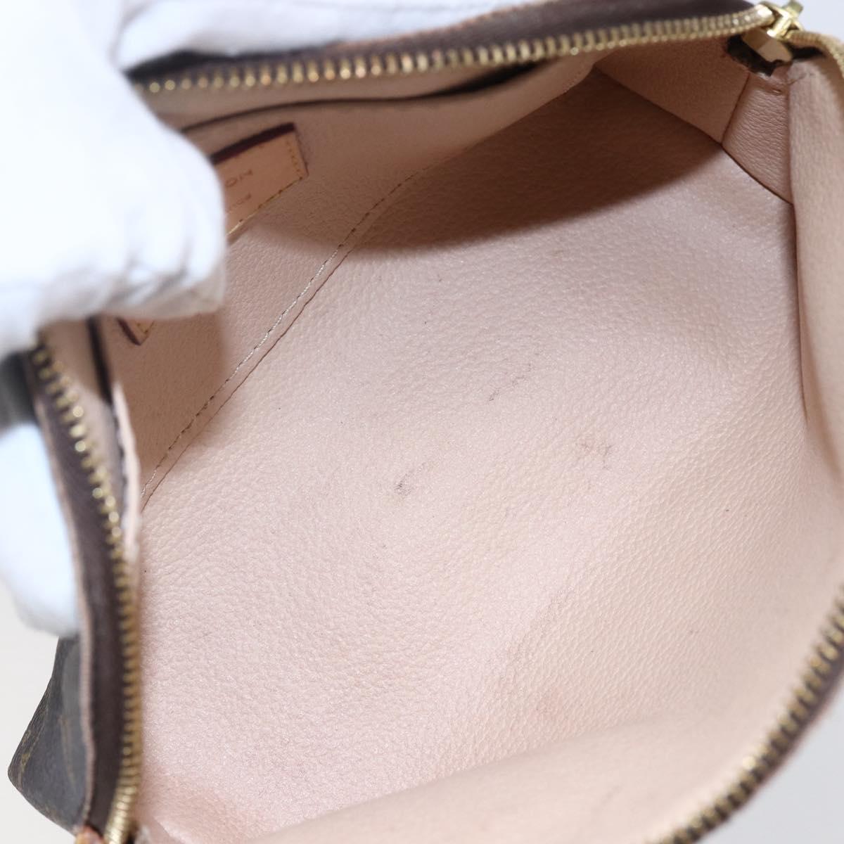 LOUIS VUITTON Monogram Pochette Cosmetic PM Pouch M43998 LV Auth 146123