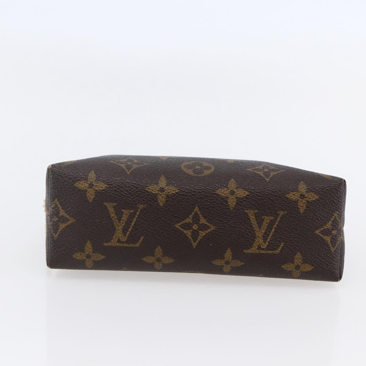 LOUIS VUITTON Monogram Pochette Cosmetic PM Pouch M43998 LV Auth 146123