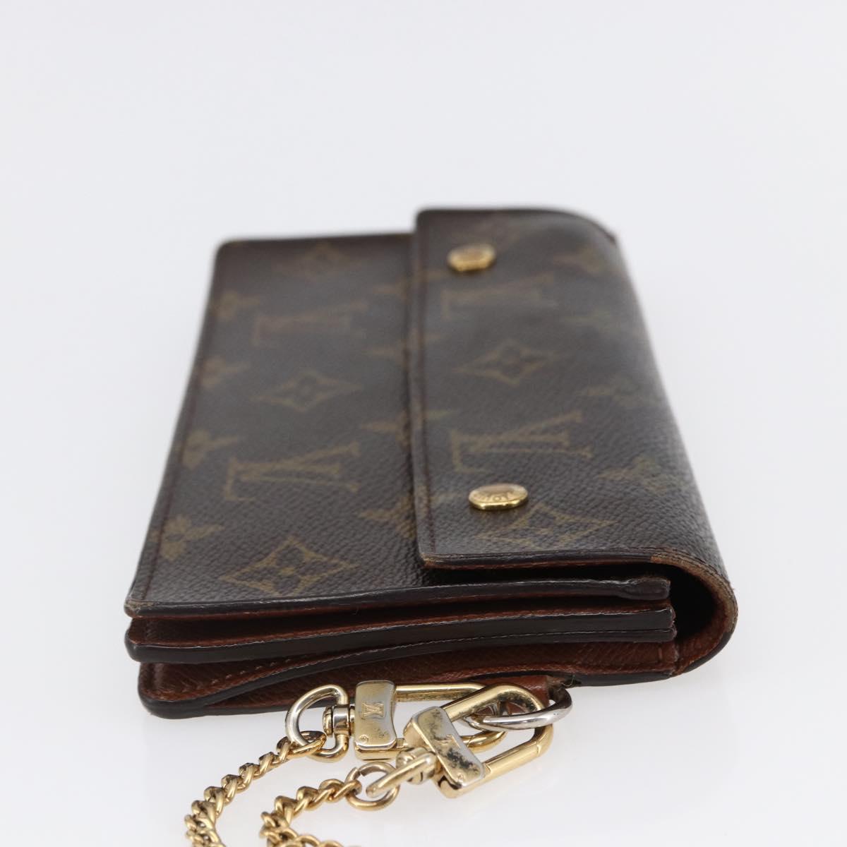LOUIS VUITTON Monogram Portefeuille Acordion Long Wallet M58008 LV Auth 146124