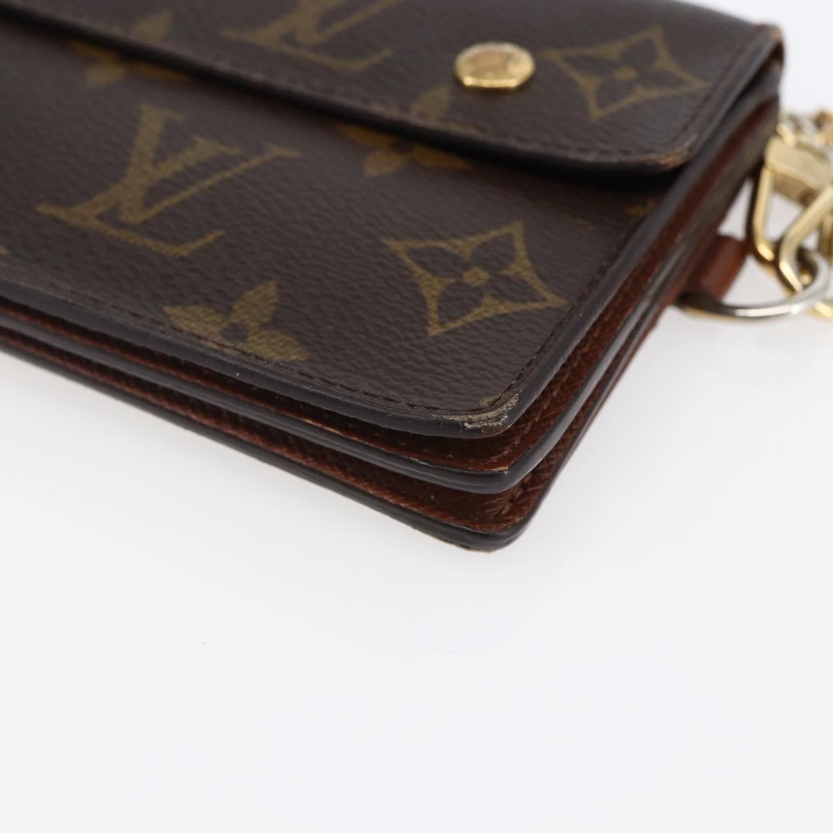 LOUIS VUITTON Monogram Portefeuille Acordion Long Wallet M58008 LV Auth 146124